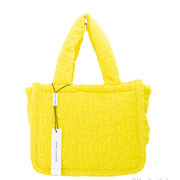 NWT Marc Jacobs small tote bag - Golden Kiwi - plush- 🎇🌠 - Picture 2 of 6